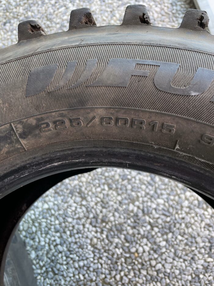 5 rij 225-60-15 215cm  68 cm - Afbeelding 3
