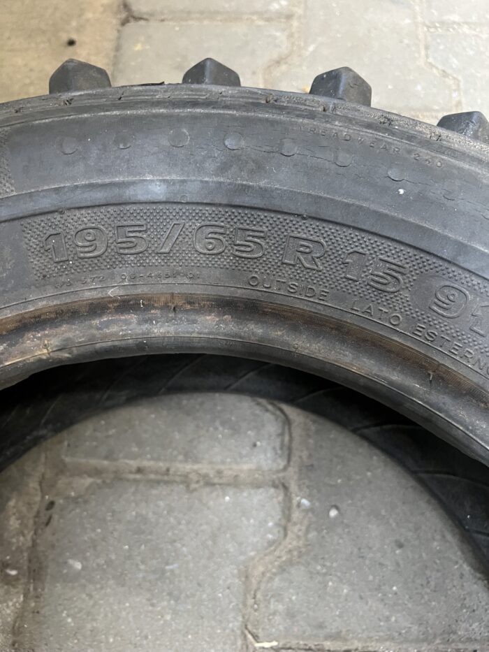 Noppenband 4rij 195/65R15 208cm - Afbeelding 3