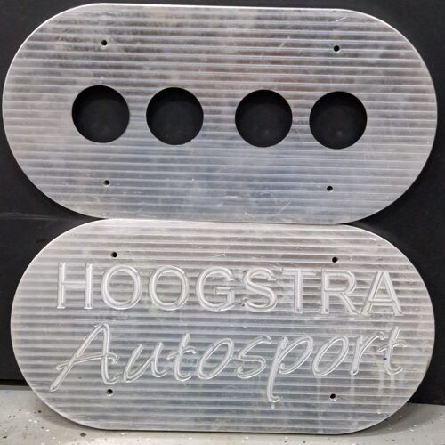Luchtfilter Plaat Aluminium Hoogstra Autosport (Voor Hayabusa)