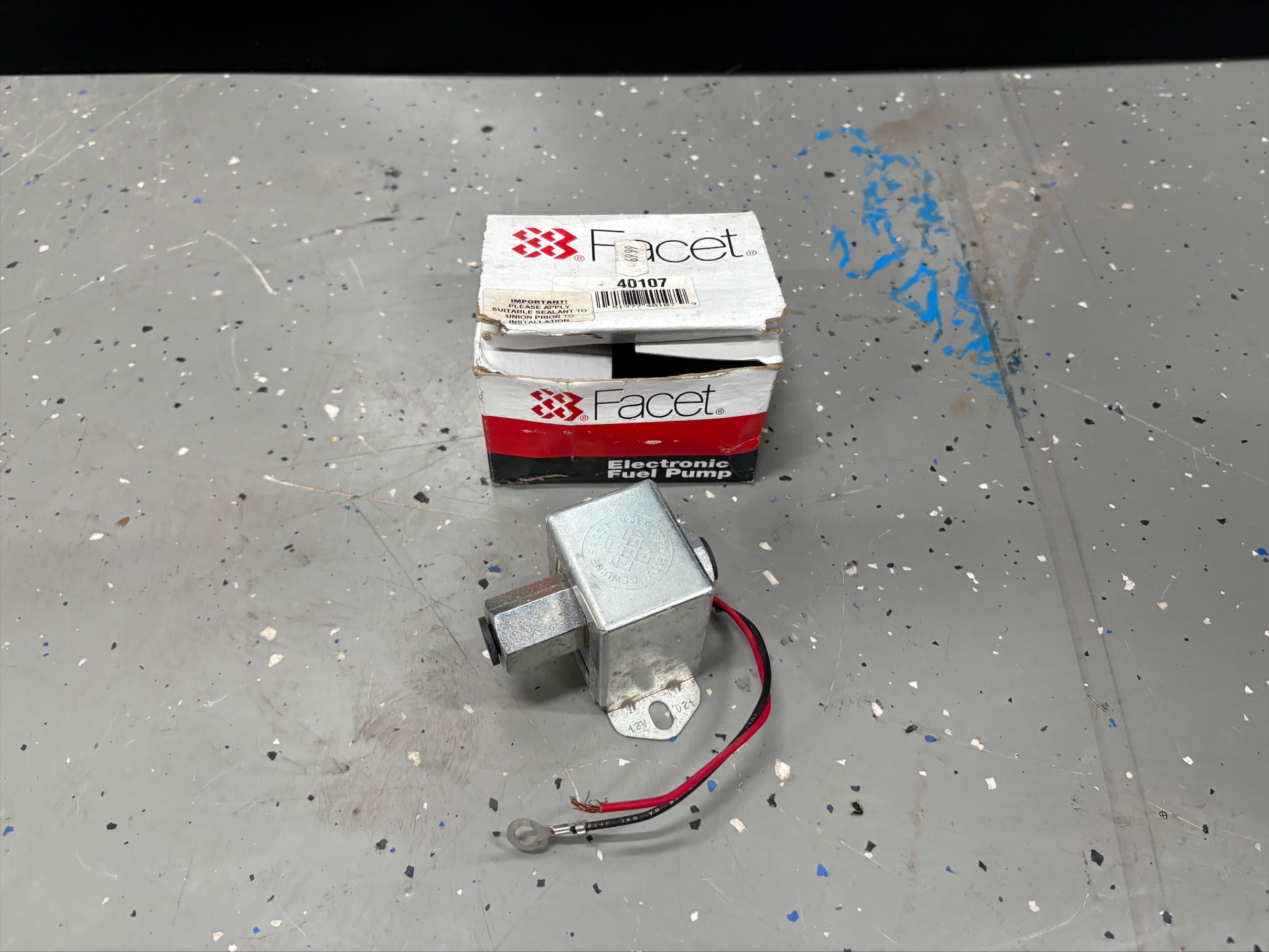 Facet Carburateur brandstofpomp